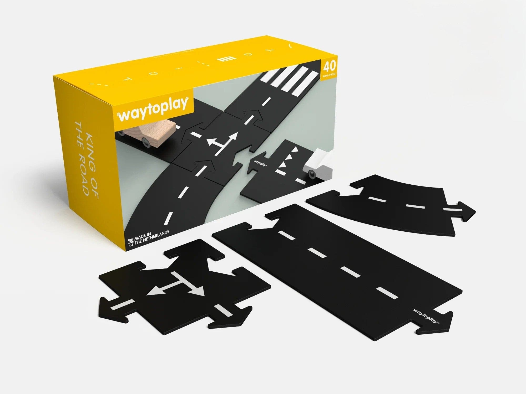 Extra Long Flexible Road Set - Waytoplay King of the Road waytoplay Lil Tulips