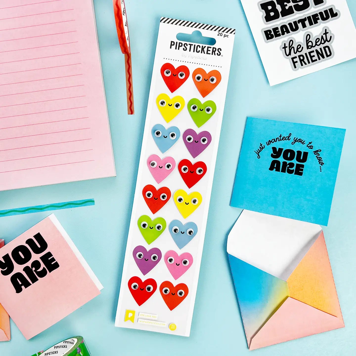 Eye Love You Stickers Pipsticks Lil Tulips