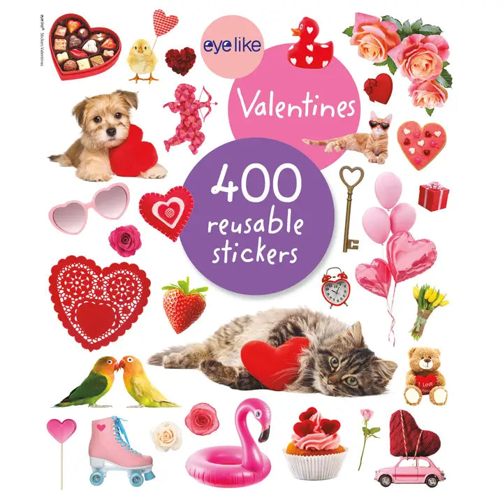 Eyelike Stickers: Valentines Workman Publishing Lil Tulips
