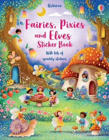 Fairies, Pixies and Elves Sticker Book Harper Collins Childrens Lil Tulips