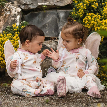 Fairy Garden Organic Cotton Sleep & Play Burt's Bees Baby Lil Tulips