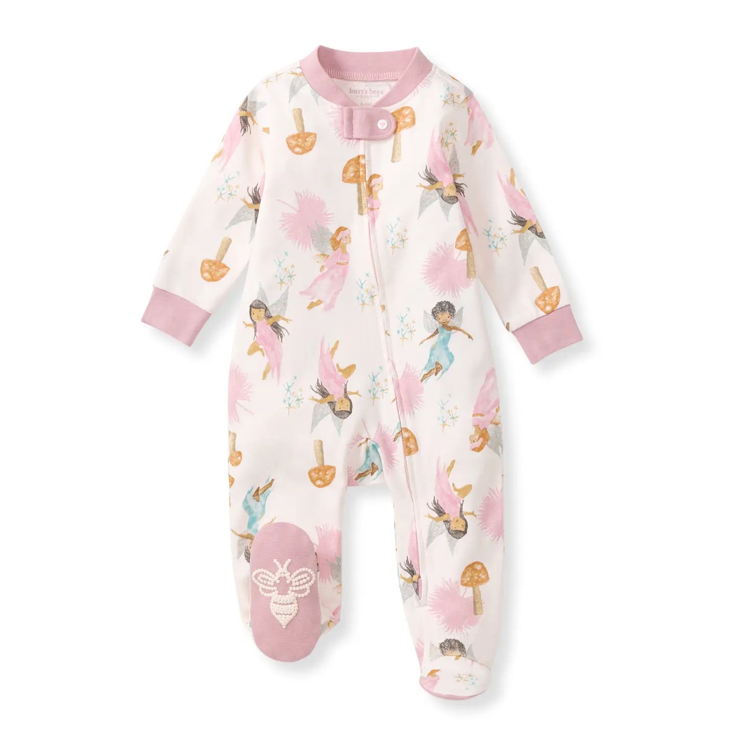 Fairy Garden Organic Cotton Sleep & Play Burt's Bees Baby Lil Tulips
