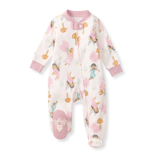 Fairy Garden Organic Cotton Sleep & Play Burt's Bees Baby Lil Tulips