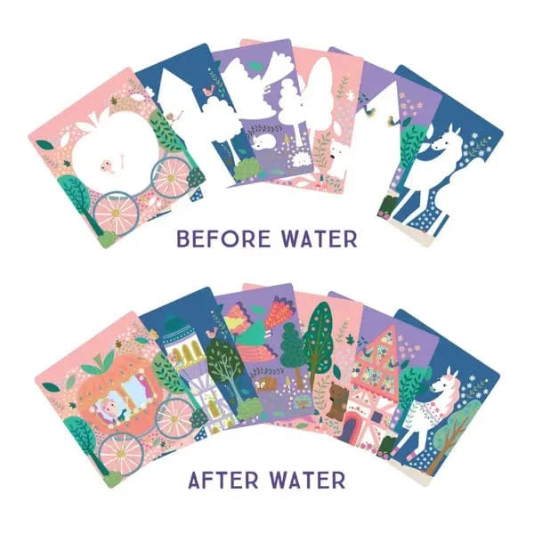 Fairy Tale Easel Watercard and Pen Floss and Rock Lil Tulips