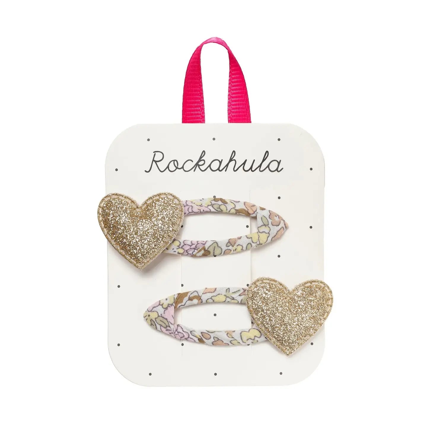 Fairytale Floral Heart Clips Rockahula Kids Lil Tulips