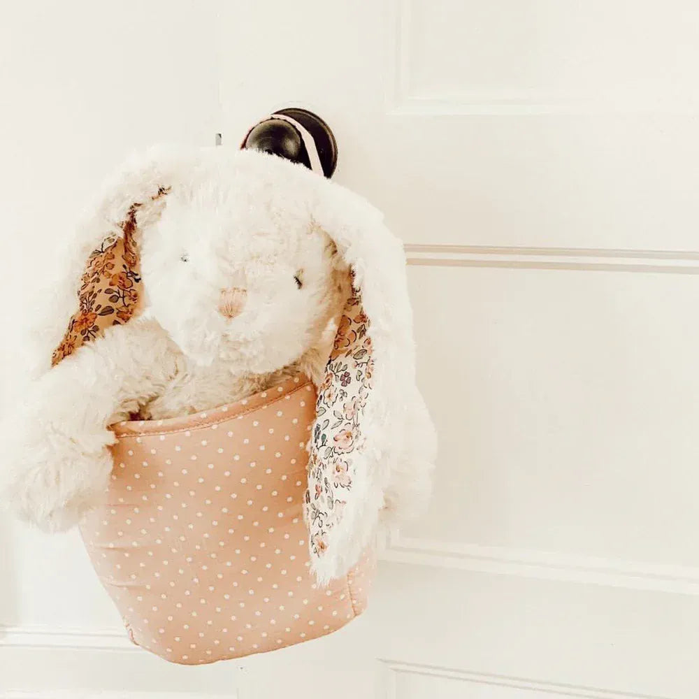 Faith Cream Floral Bunny Plush Toy MON AMI Lil Tulips