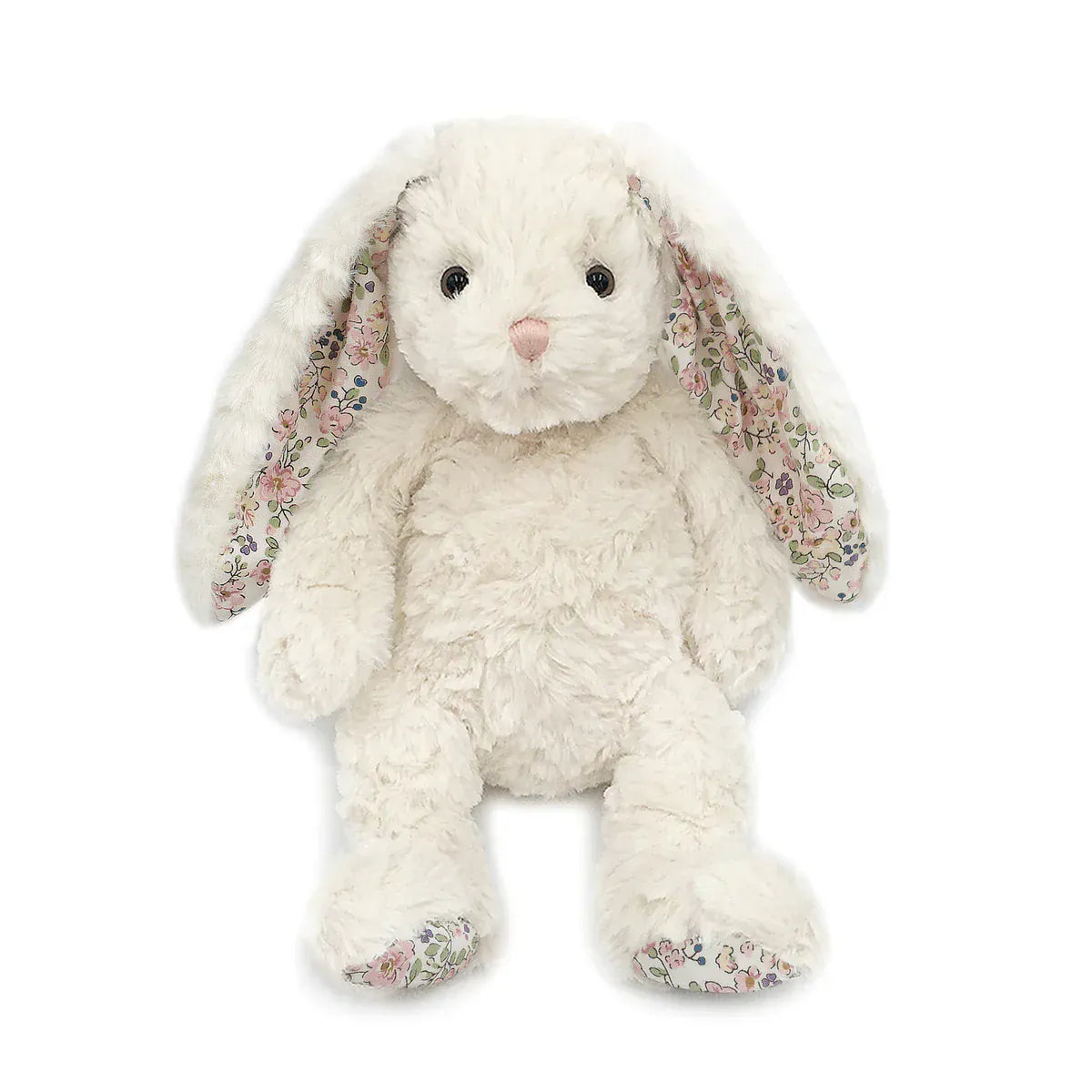 Faith Cream Floral Bunny Plush Toy MON AMI Lil Tulips