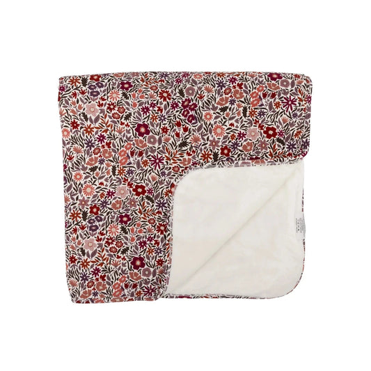Fall Blooms Small Ribbed Toddler Blanket Brave Little Ones Lil Tulips
