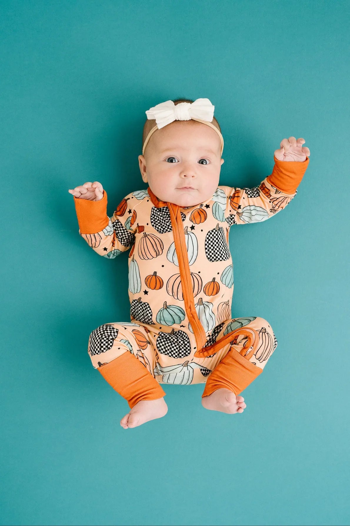 Falling For Pumpkins Bamboo Sleeper Little One Shop Lil Tulips