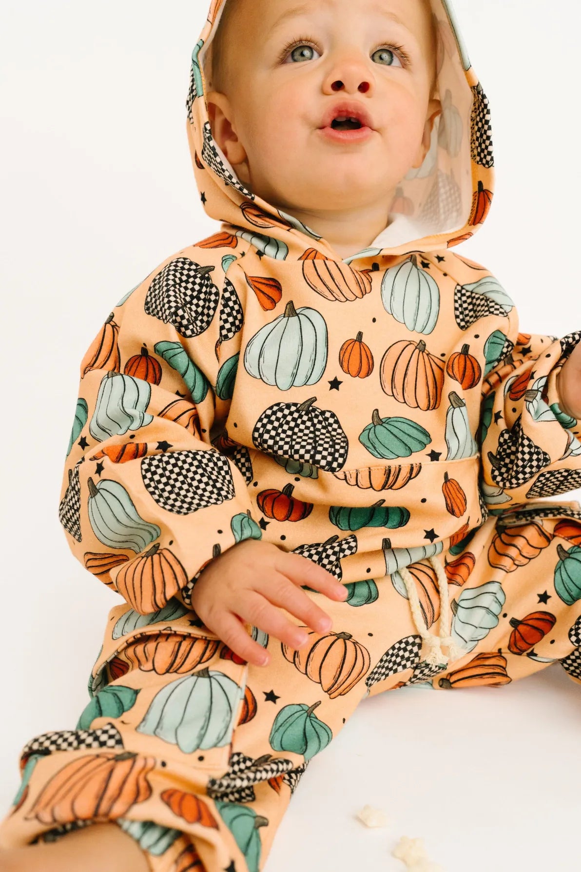 Falling For Pumpkins Cargo Hoodie Set Little One Shop Lil Tulips