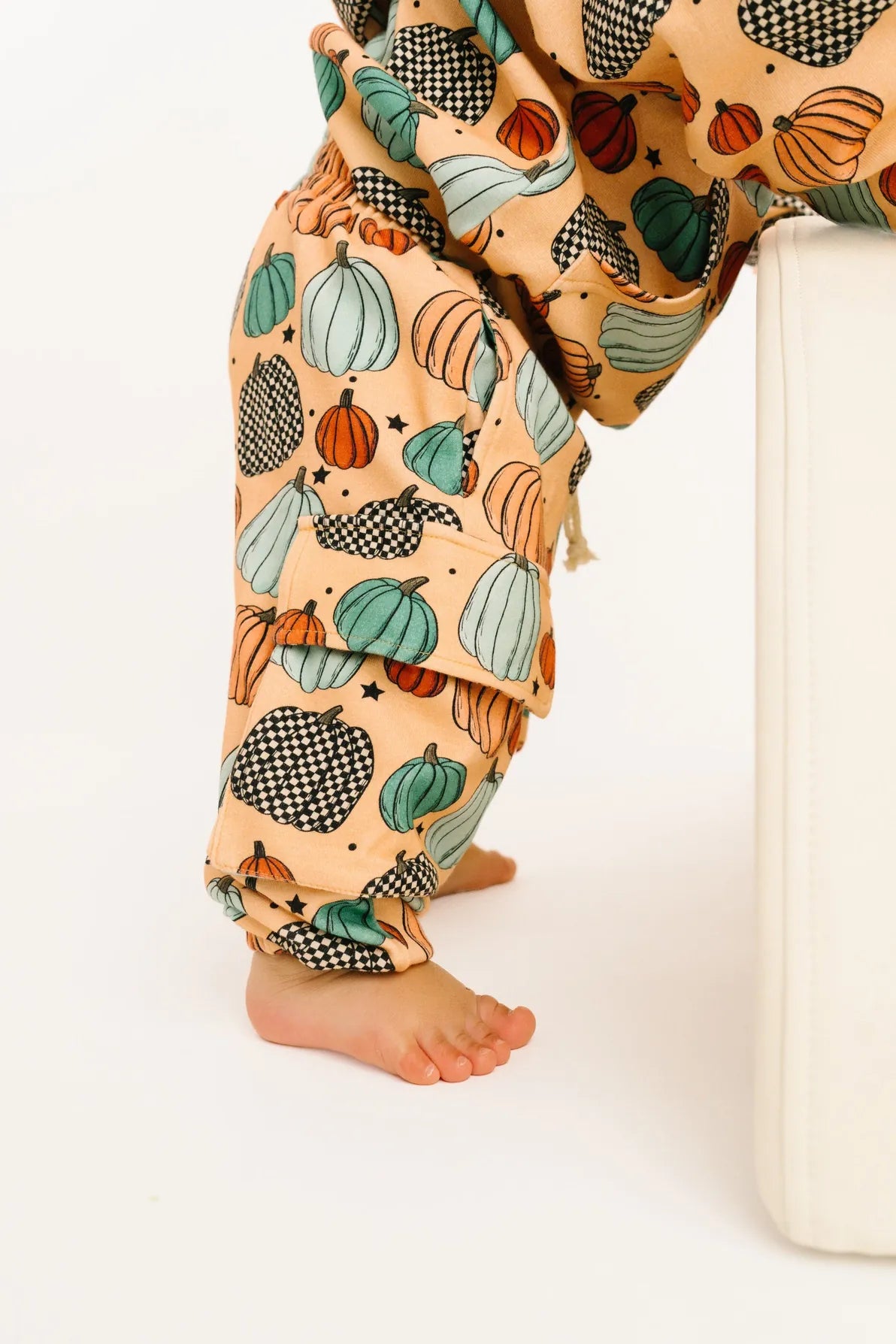 Falling For Pumpkins Cargo Hoodie Set Little One Shop Lil Tulips