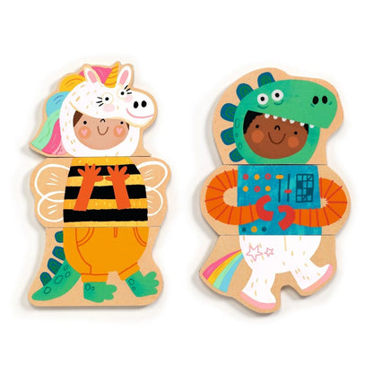 Fancy-up Wooden Magnets Djeco Lil Tulips