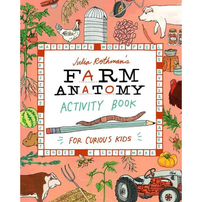 Farm Anatomy Activity Book Hachette Lil Tulips