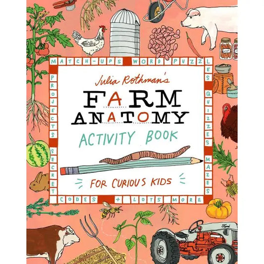 Farm Anatomy Activity Book Hachette Lil Tulips