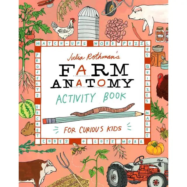 Farm Anatomy Activity Book Hachette Lil Tulips