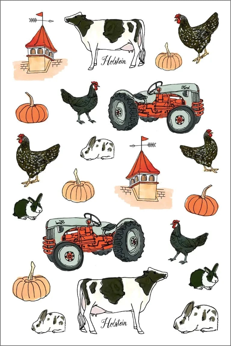 Farm Anatomy - Sticker Book Hachette Lil Tulips