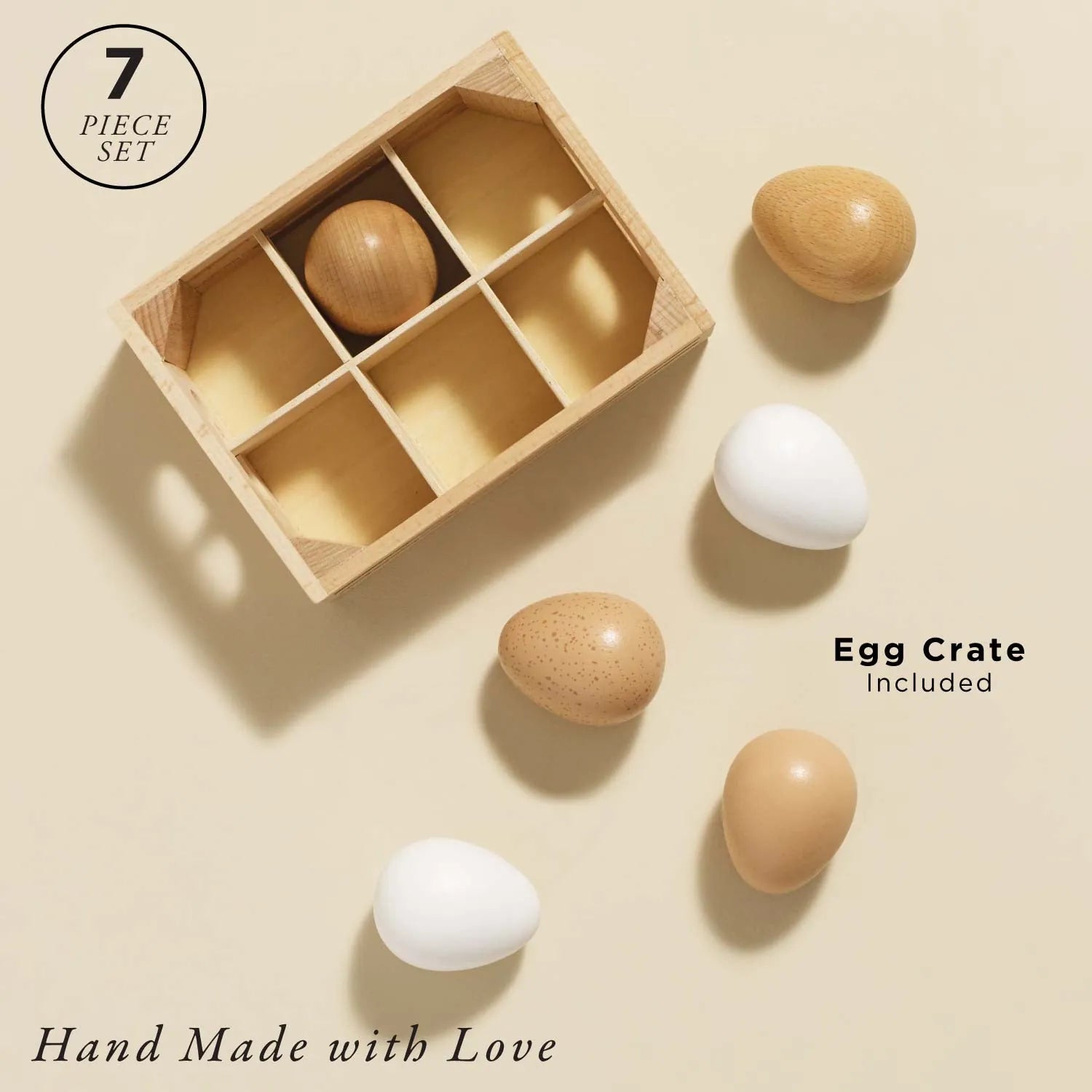Farm Eggs Wooden Market Crate Le Toy Van Lil Tulips
