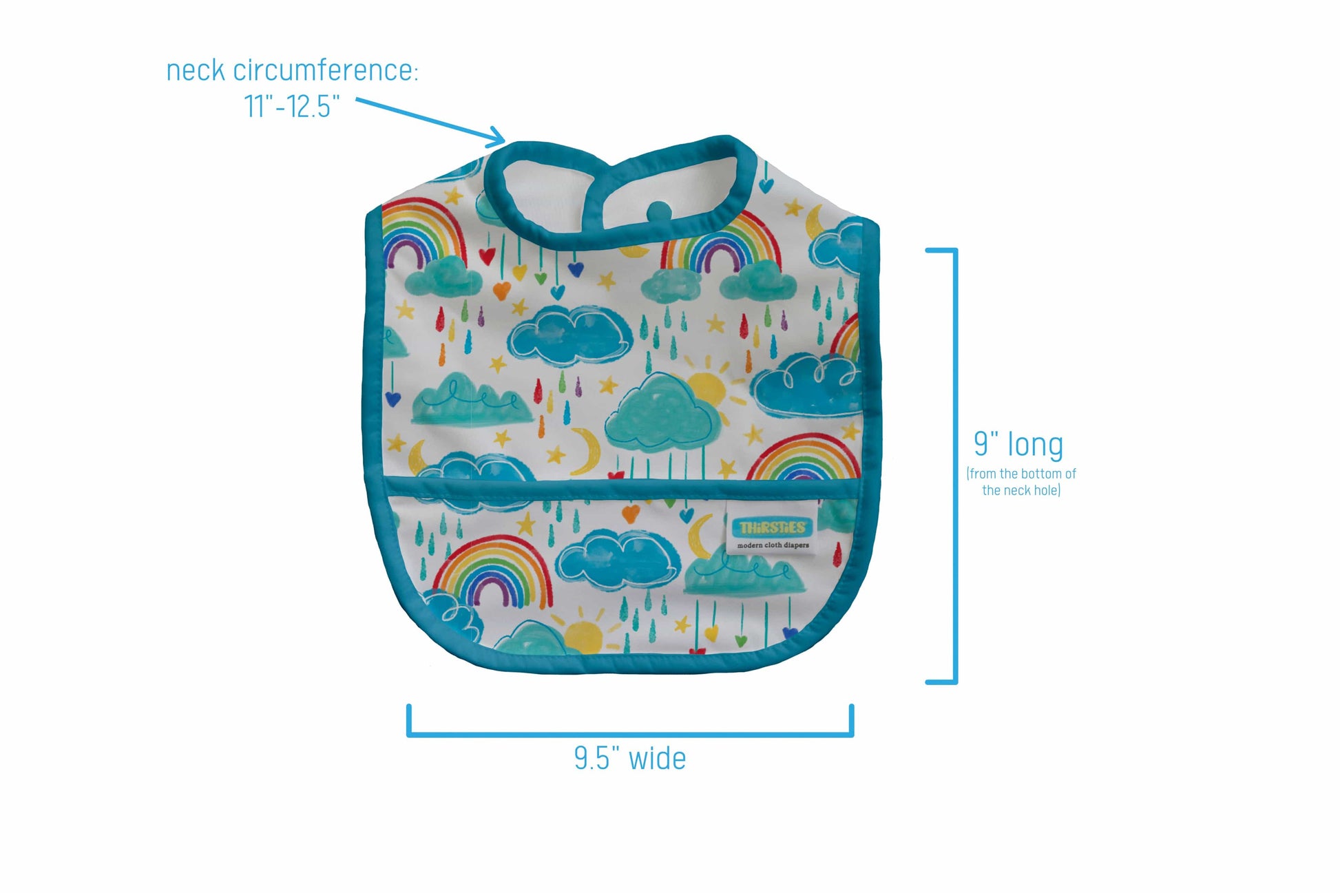Farm Life Pocket Bib Thirsties Bibs Lil Tulips