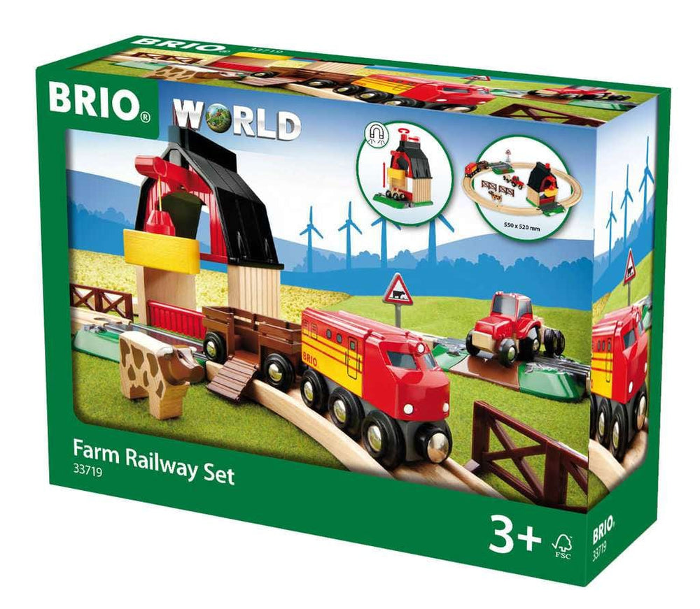 Farm Railway Set Brio Model Trains & Train Sets Lil Tulips