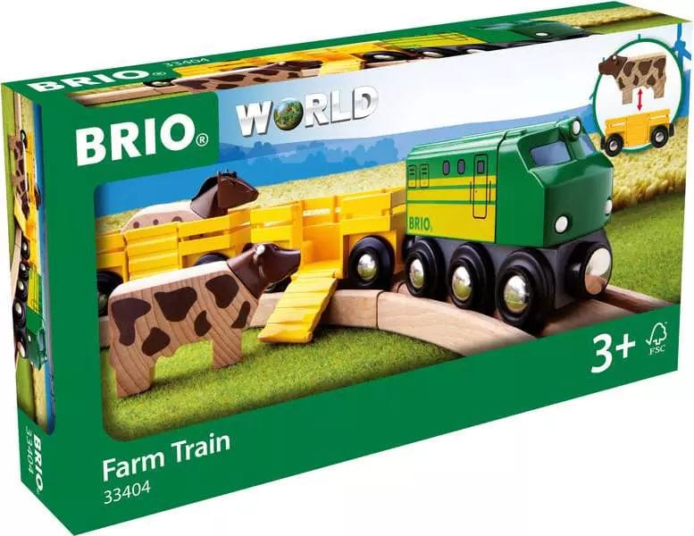 Farm Train Set Brio Model Trains & Train Sets Lil Tulips