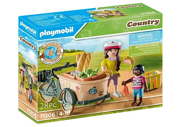 Farmer's Cargo Bike 71306 Playmobil Toys Lil Tulips