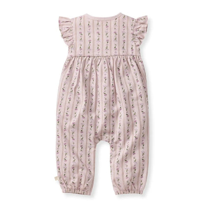 Farmhouse Floral Jumpsuit Burt's Bees Baby Lil Tulips