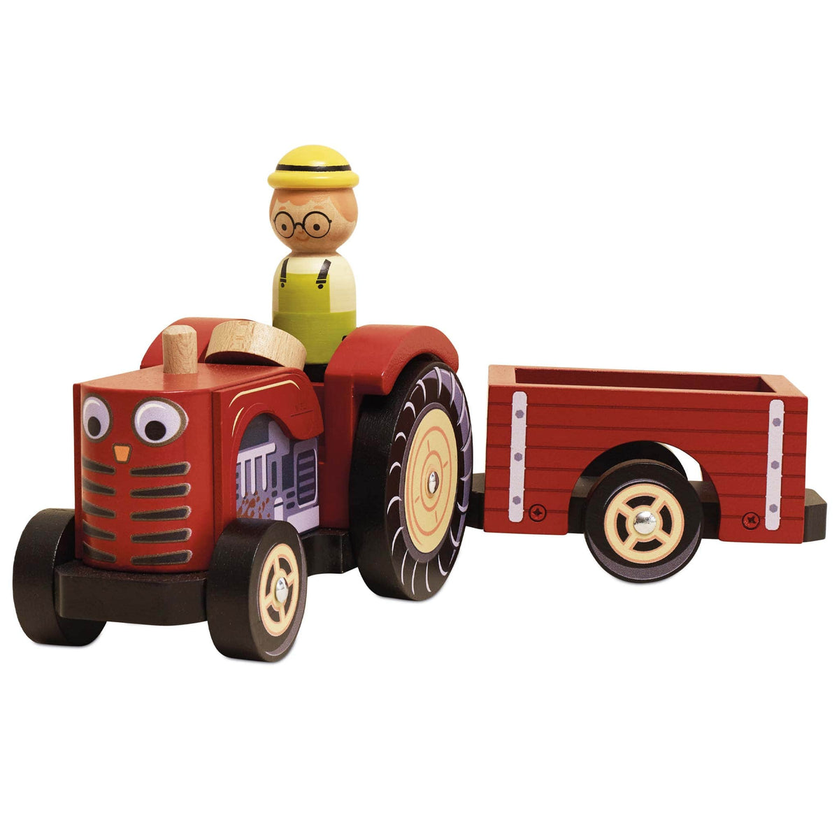 Farmyard Tractor & Trailer Le Toy Van Lil Tulips