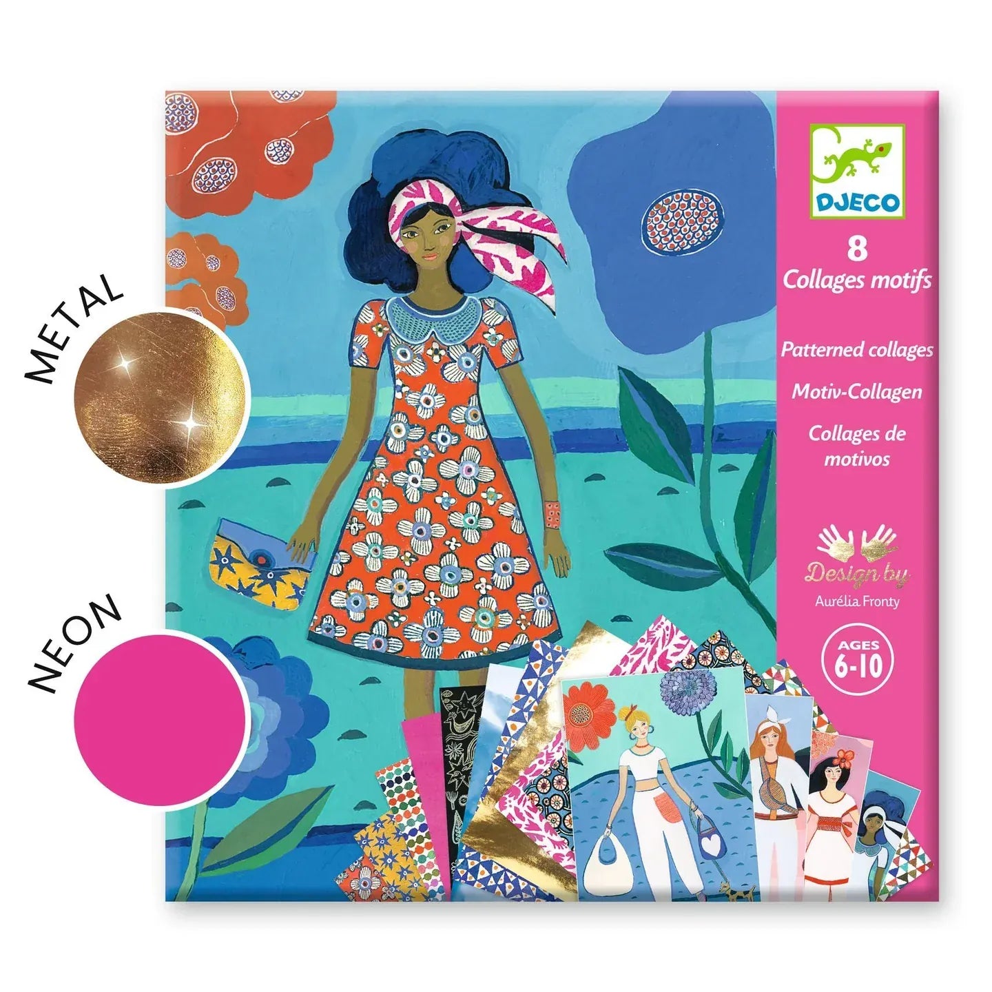 Fashion Magic Sticker Sheets Djeco Lil Tulips