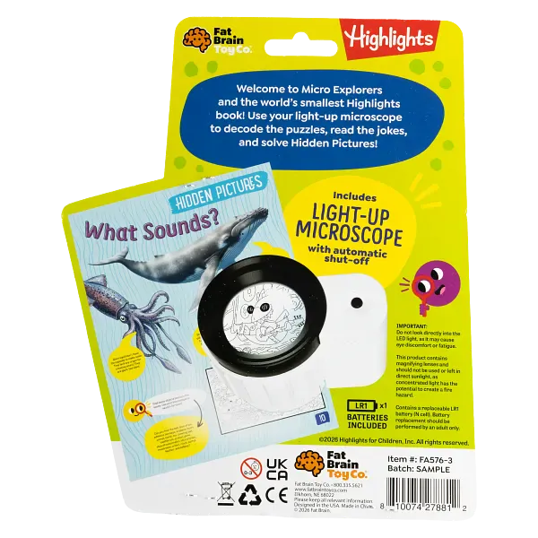 Fat Brain Toys Micro Explorers – Ocean Fat Brain Toys Lil Tulips