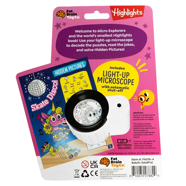 Fat Brain Toys Micro Explorers – Unicorns Fat Brain Toys Lil Tulips