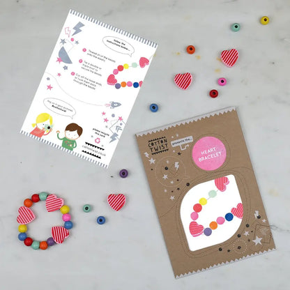 Make Your Own Heart Bracelet- ENVELOPE