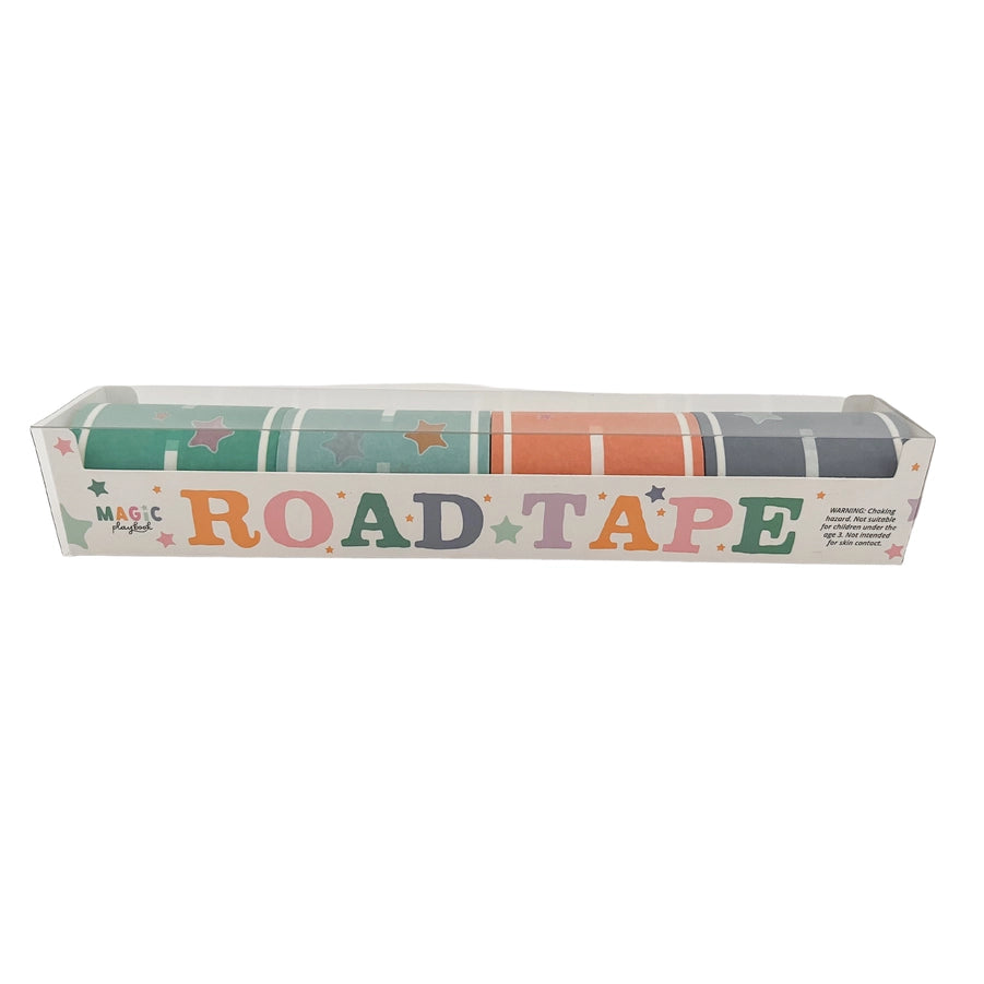 Colored Play Road Tape (Set of 4 Rolls)