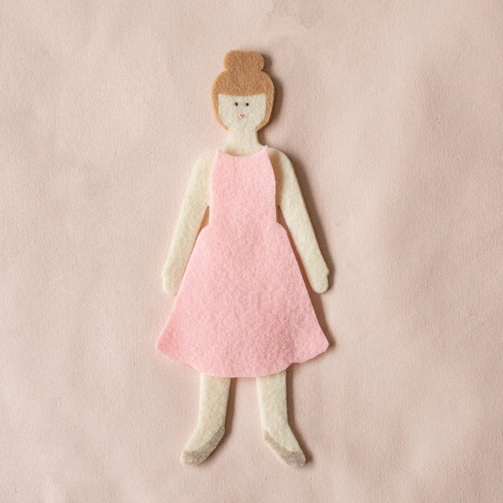 Felt Doll Starter Girl - Honey lowercase toys Lil Tulips