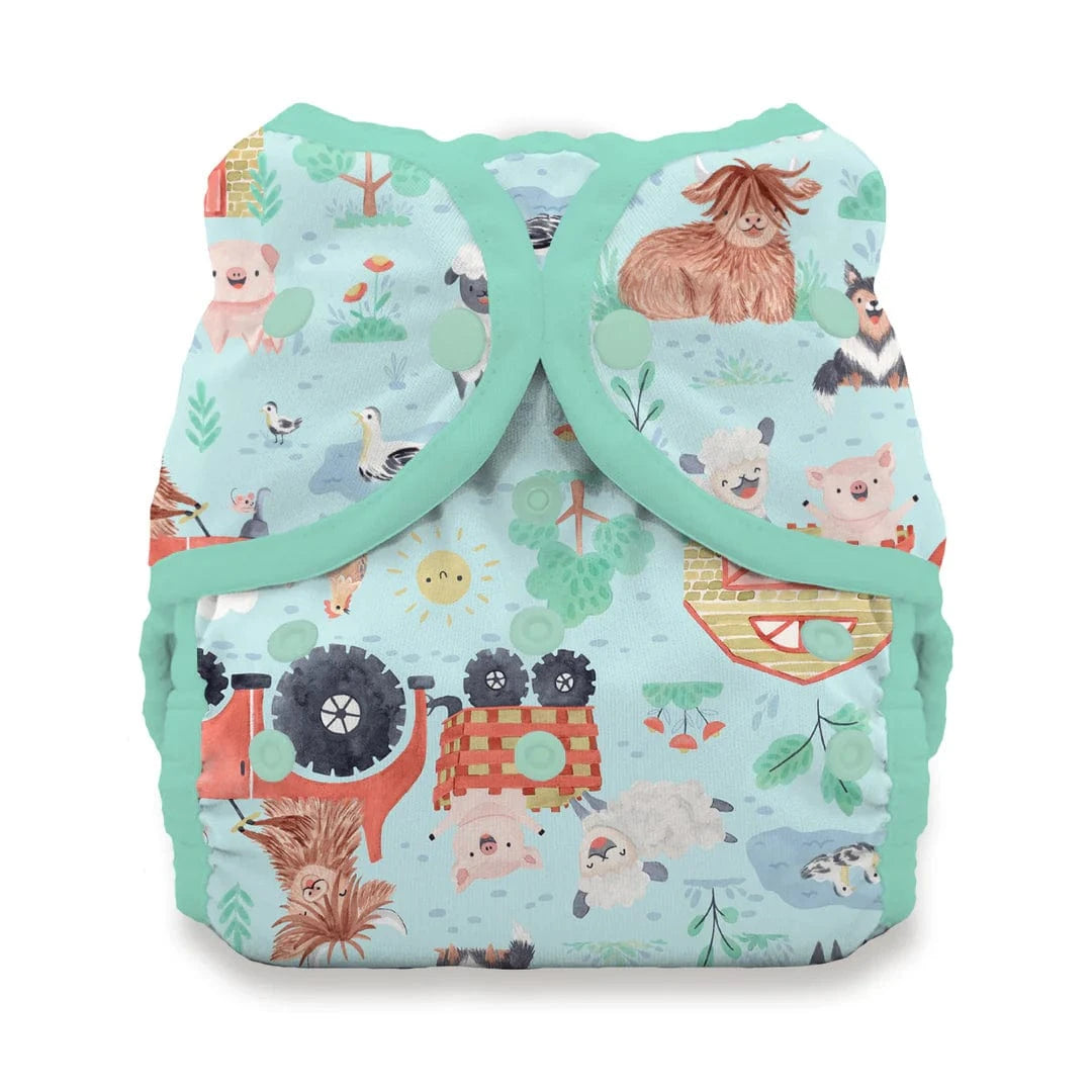 Ferm-stockin Snap Duo Wrap Thirsties Lil Tulips