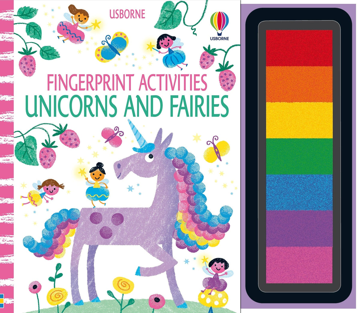 Fingerprint Activities Unicorns And Fairies Harper Collins Children's Lil Tulips