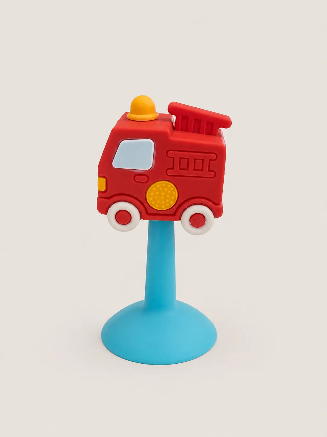 Fire Engine Silicone Teether Rattle Chewbee's Lil Tulips