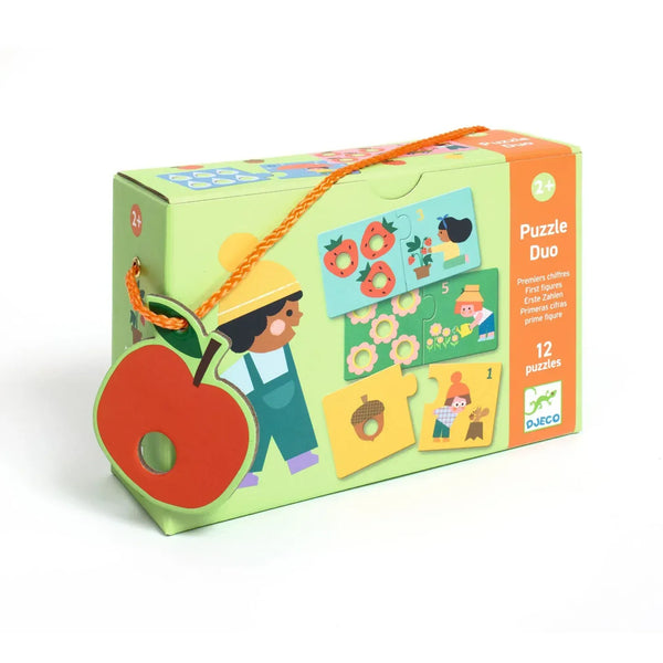First Figures Puzzle Duo Matching Activity Djeco Lil Tulips
