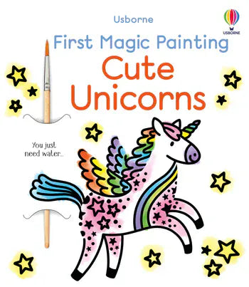 First Magic Painting Cute Unicorns Harper Collins Childrens Lil Tulips