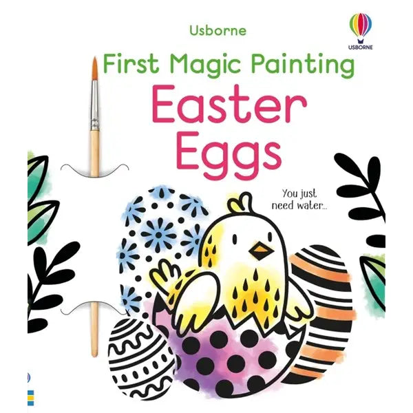First Magic Painting - Easter Eggs Harper Collins Childrens Lil Tulips