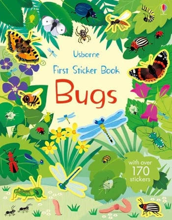 First Sticker Book Bugs Harper Collins Childrens Lil Tulips
