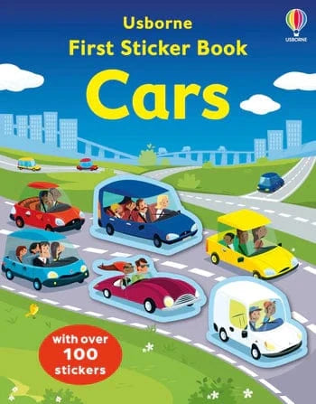 First Sticker Book Cars Harper Collins Childrens Lil Tulips
