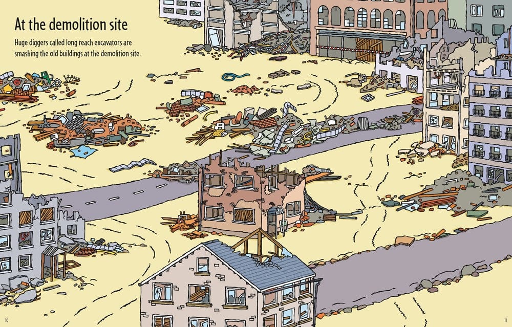 First Sticker Book Diggers Harper Collins Childrens Lil Tulips