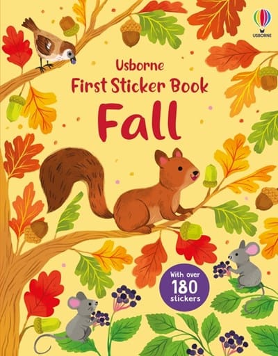 First Sticker Book Fall Harper Collins Childrens Lil Tulips