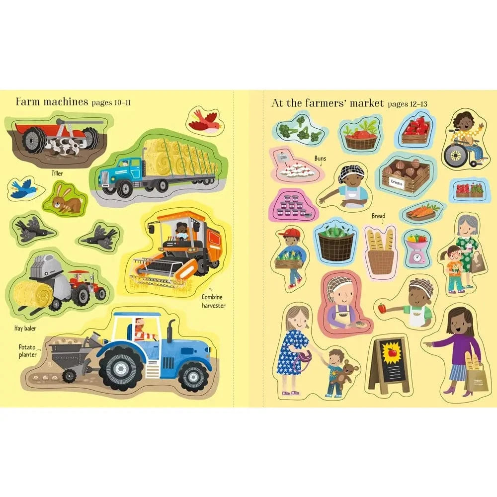 First Sticker Book Farm Harper Collins Childrens Lil Tulips