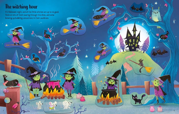 First Sticker Book Halloween Harper Collins Childrens Lil Tulips