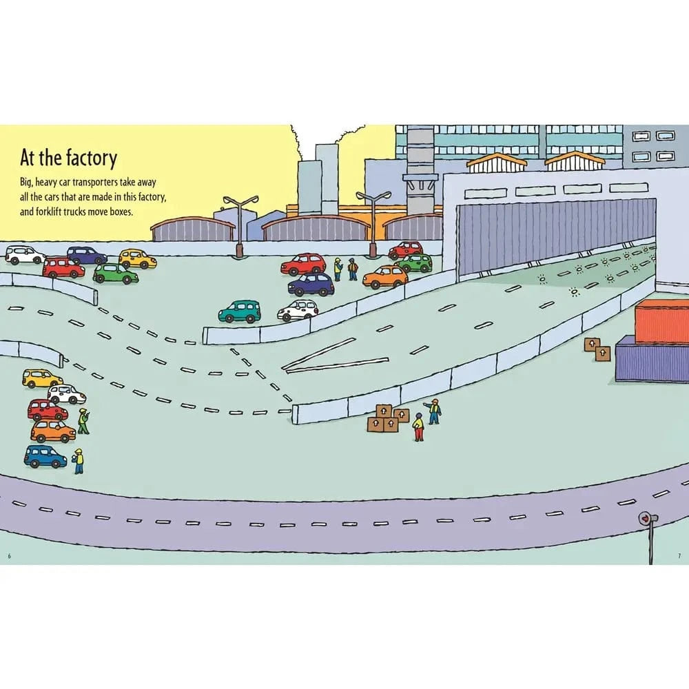 First Sticker Book Trucks Harper Collins Childrens Lil Tulips