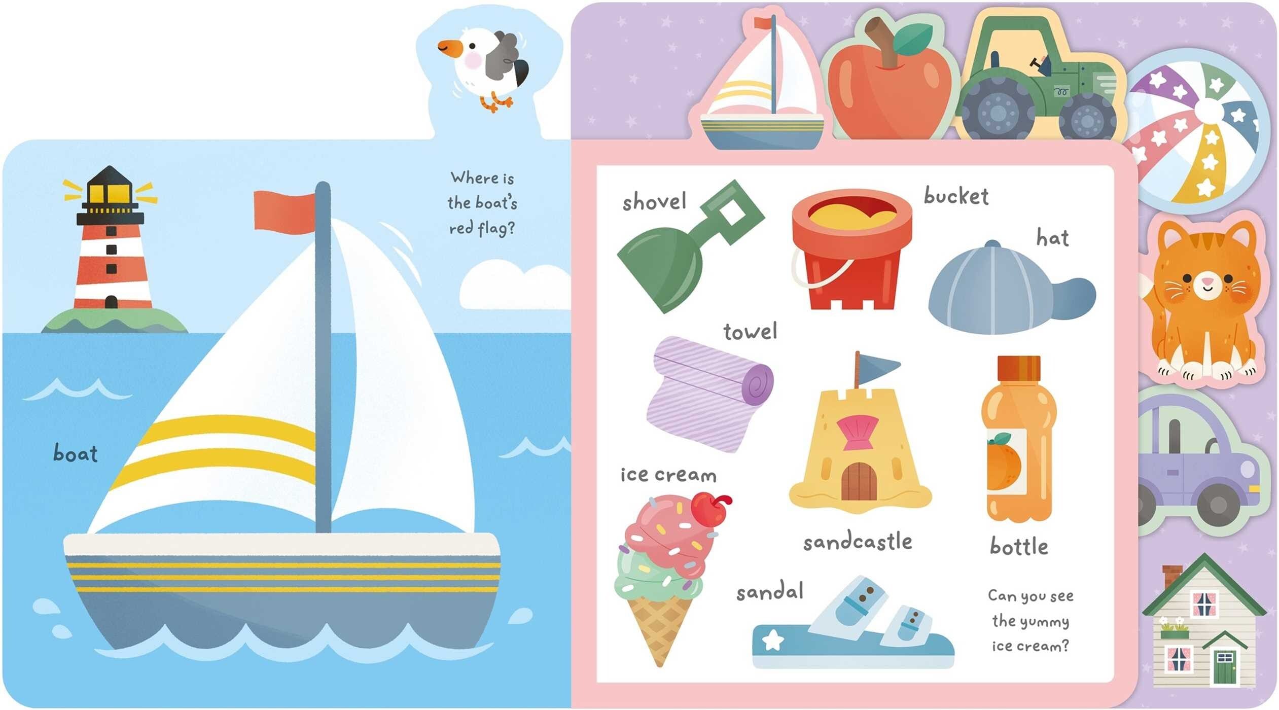 First Words - Board Book Simon & Schuster Lil Tulips