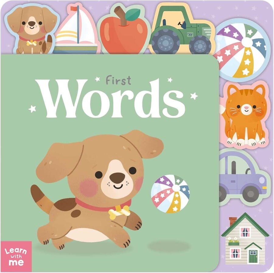 First Words - Board Book Simon & Schuster Lil Tulips