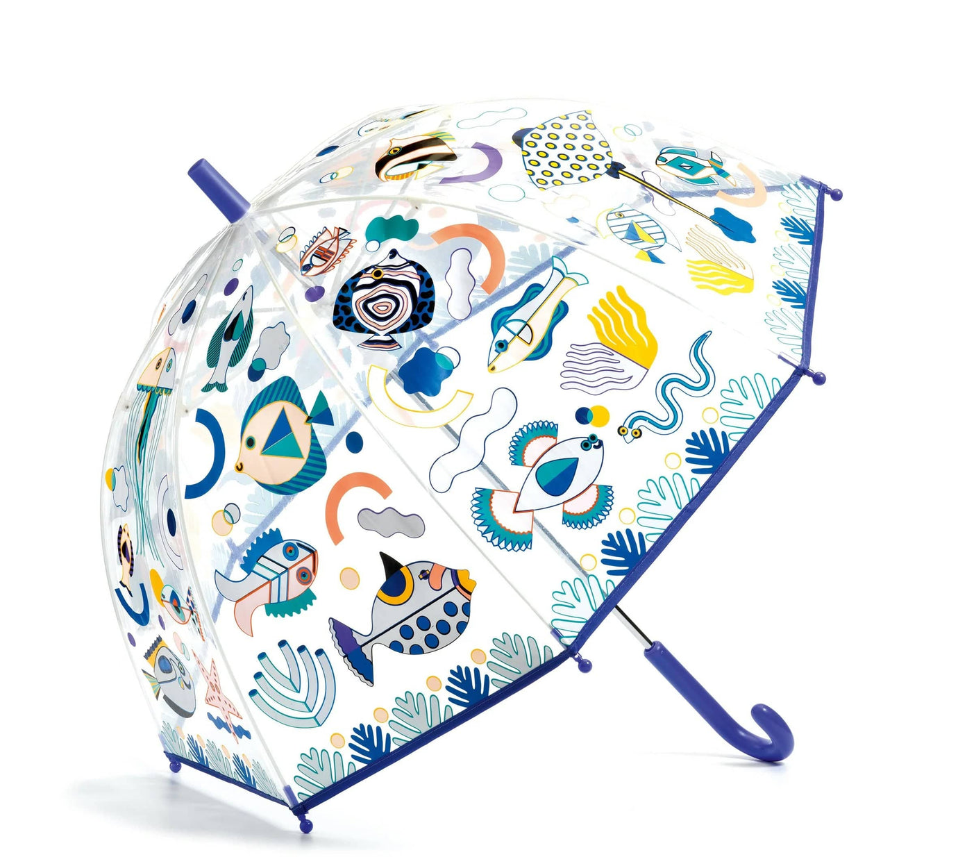 Fishes Color-Changing Children's Umbrella Djeco Lil Tulips