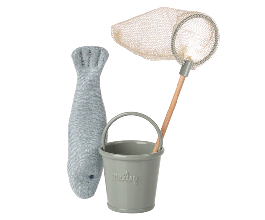 Fishing set, Mouse Maileg Lil Tulips